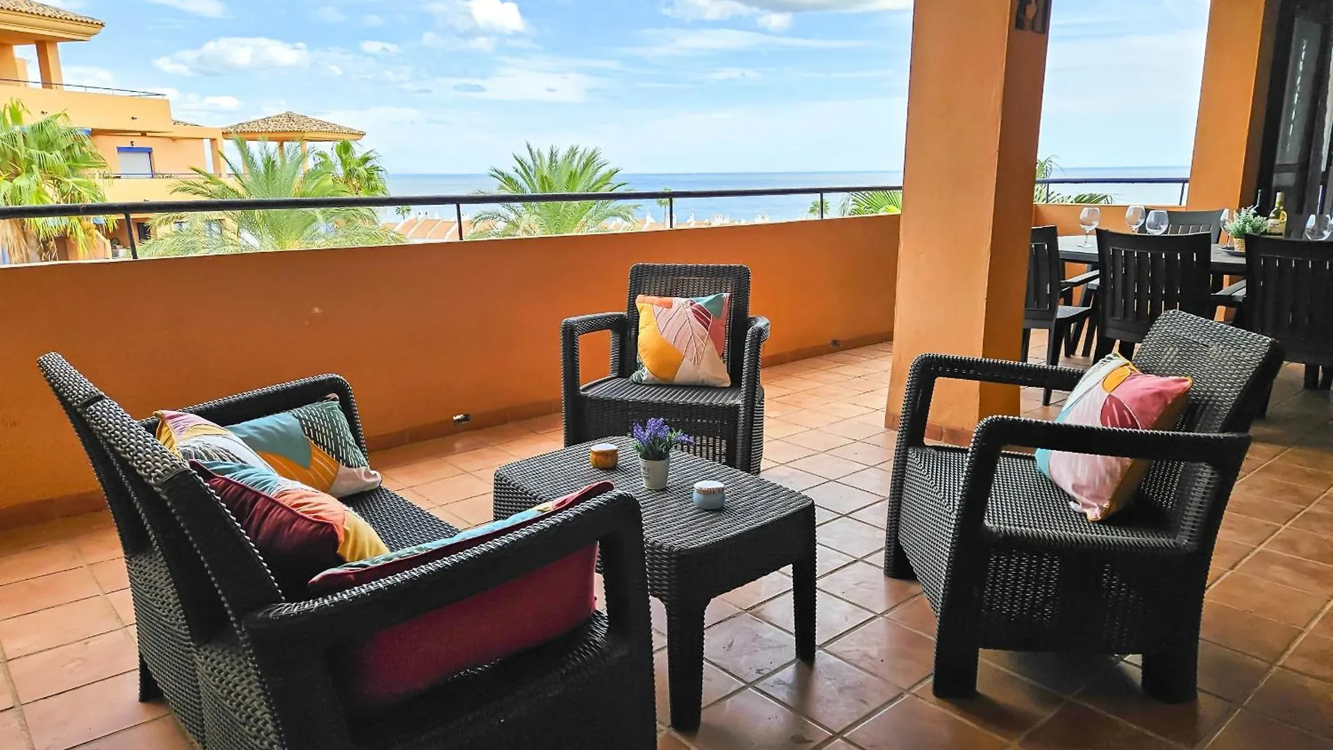 Beautiful Sea Views Duplex Penthouse In Manilva Apartment